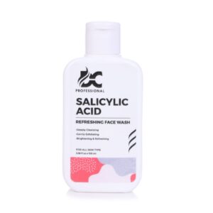 DC PROFESSIONAL Salicylic Acid Refreshing Face Wash – Deep Cleansing, Gentle Exfoliation & Brightening for All Skin Types